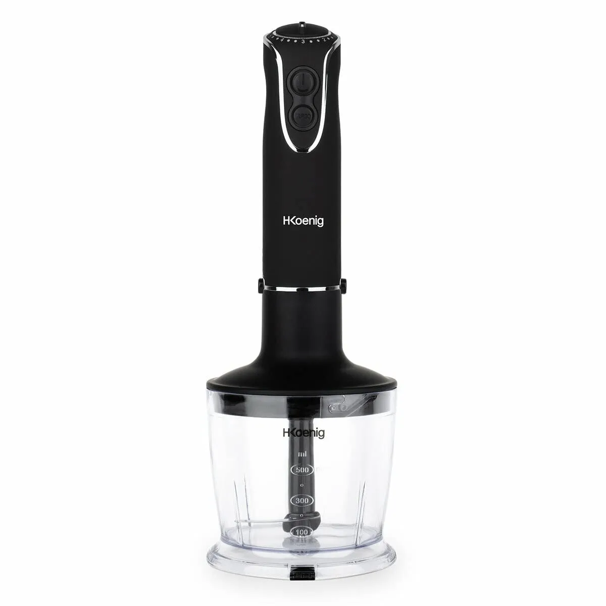 H.Koenig MIX75 mixeur plongeant 3 en 1 inox 850 W
