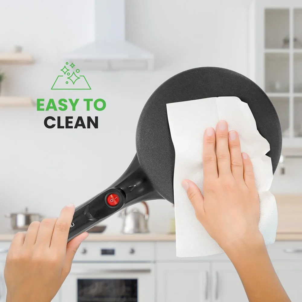 Nutrichef PKCRM08 crêpière électrique 20 cm 800 W