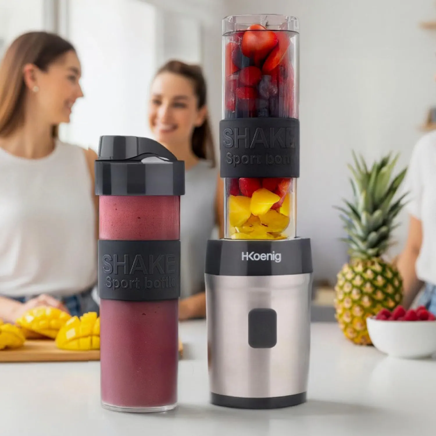 H.Koenig SMOO9 blender smoothie noir 570 ml