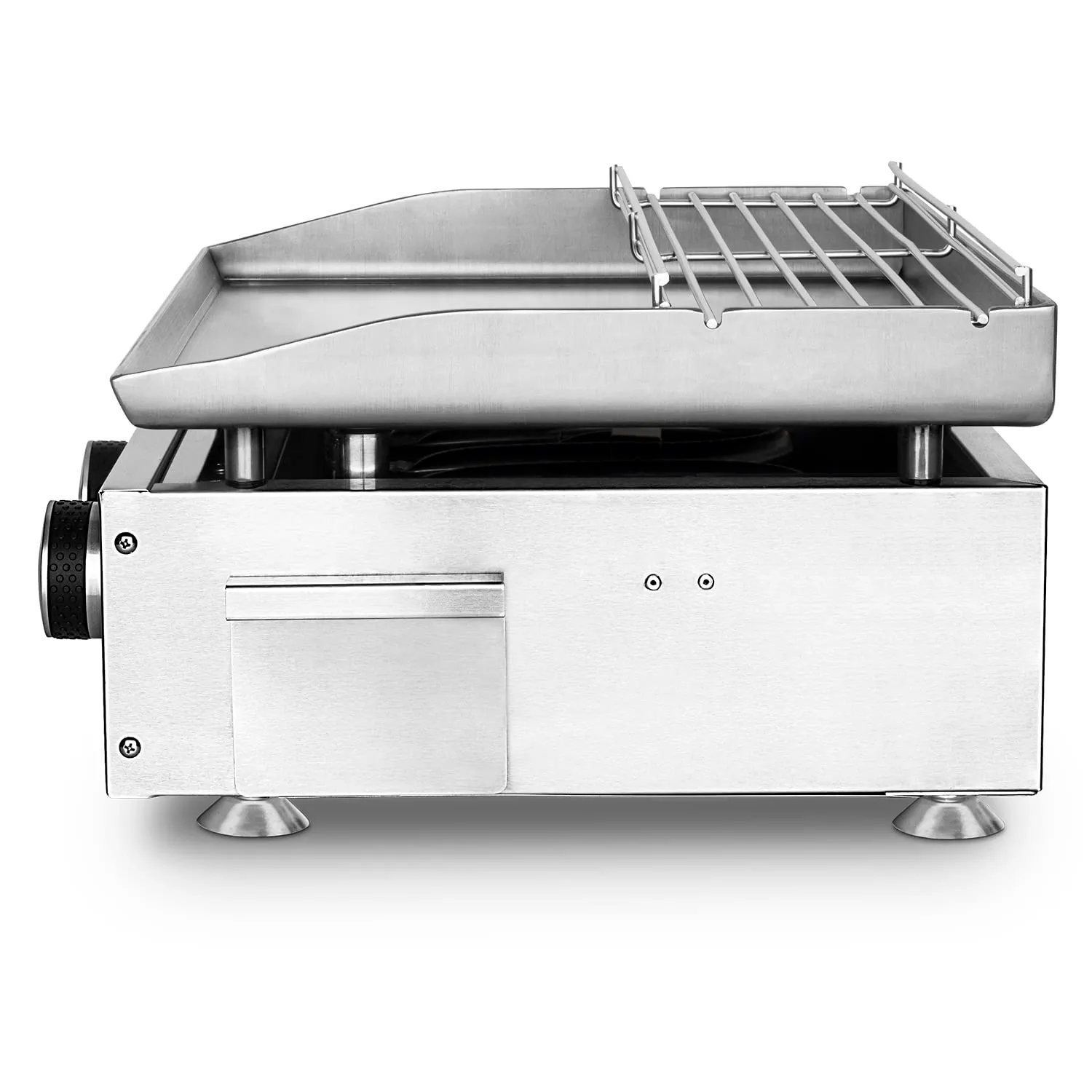H.Koenig PLX920 plancha gaz inox 2 brûleurs 350°C