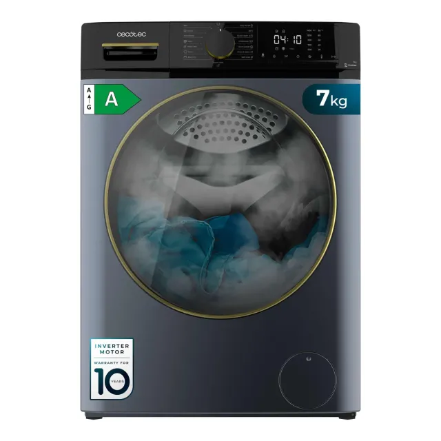 Cecotec Bolero Dresscode 7610 lave-linge 7 kg bleu vapeur