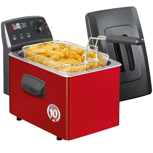 Fritel Turbo SF 4153 friteuse 3L rouge huile et graisse