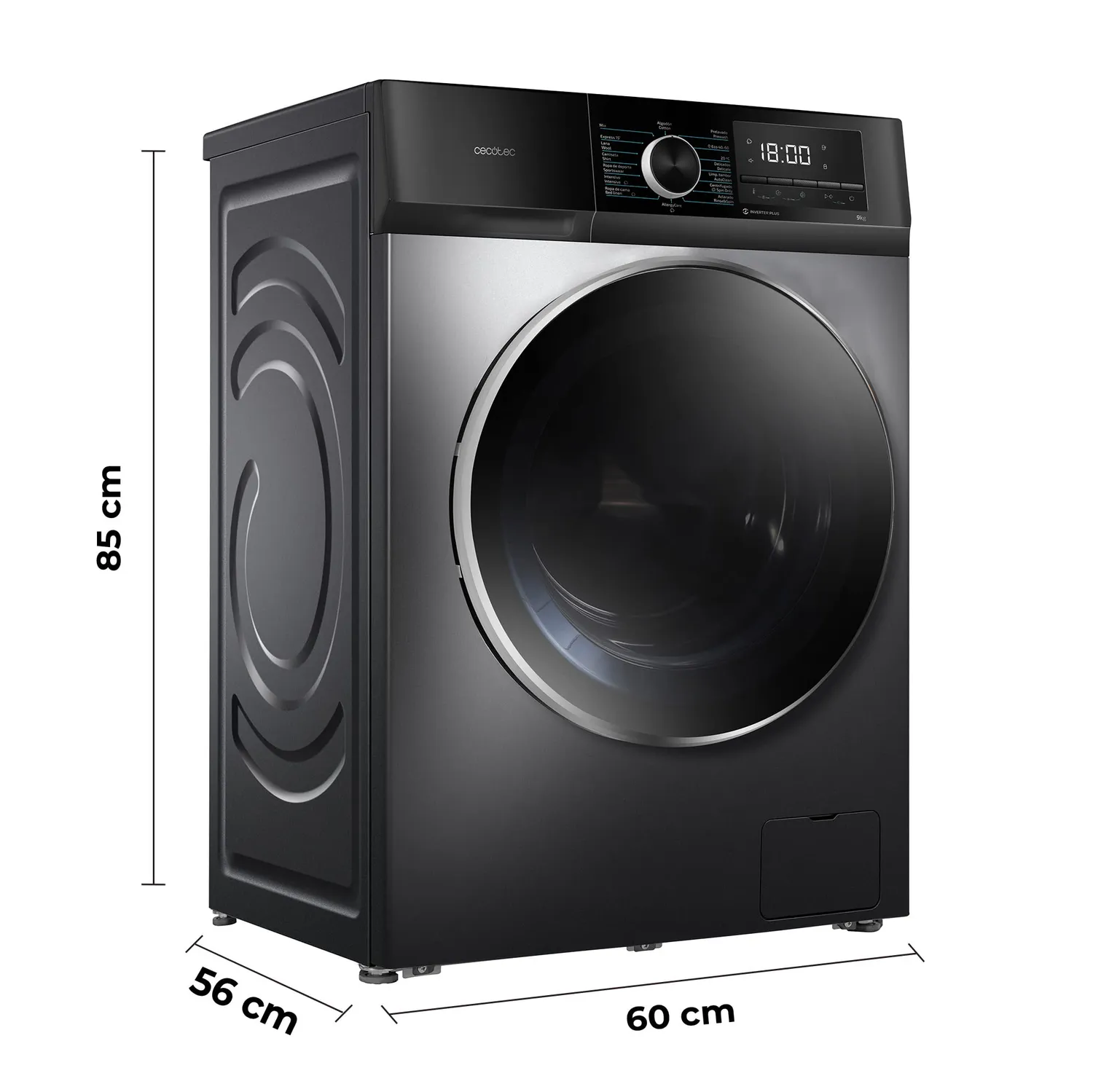 Cecotec Bolero DressCode 7150 lave-linge 9kg classe A