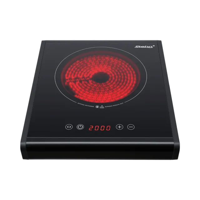 Steba HK 25 plaque vitrocéramique 2000W tactile
