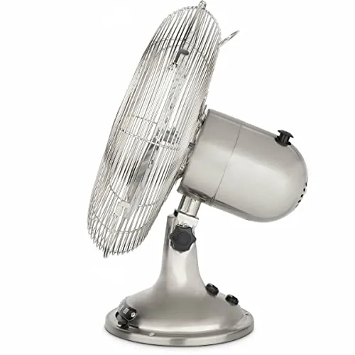 H.Koenig JOE48 ventilateur de table métal silencieux 30 cm