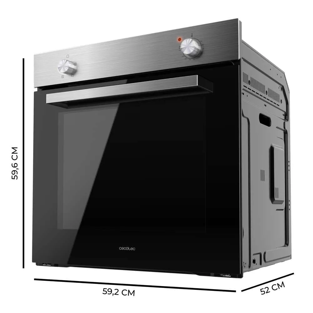 Cecotec Bolero Hexa C126000 four encastrable inox 77L vapeur