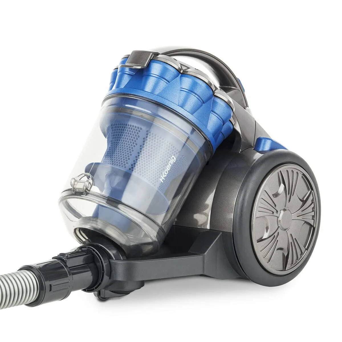 H.Koenig STC68 aspirateur traîneau sans sac animaux bleu