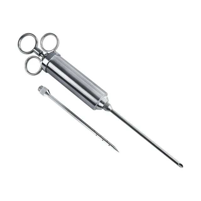 Steba AC 10 seringue à marinade inox 60 ml 2 aiguilles
