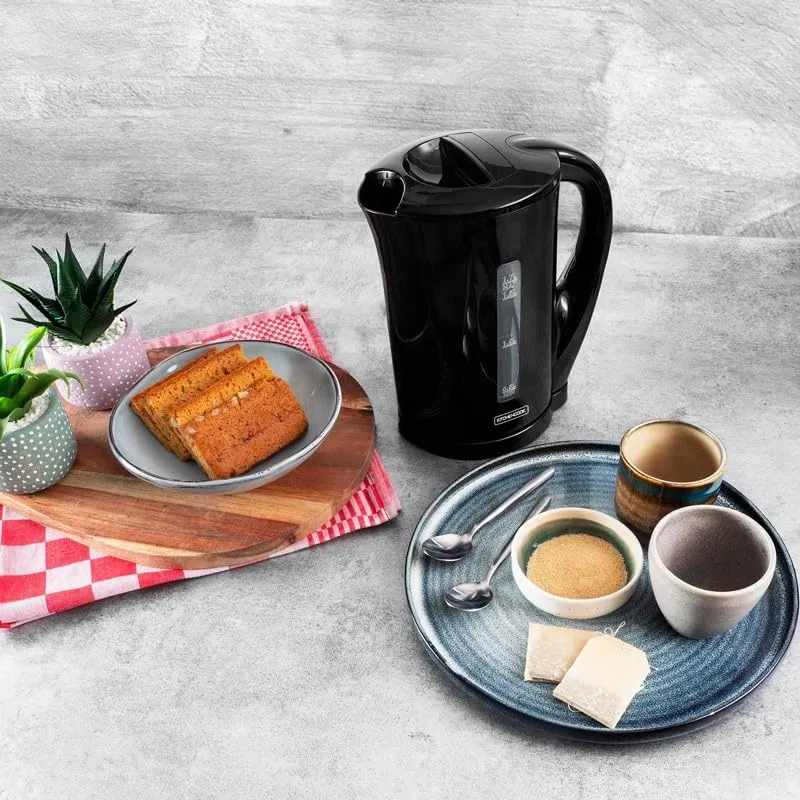 Kitchencook Cosy Tea bouilloire noire 1,7 L légère