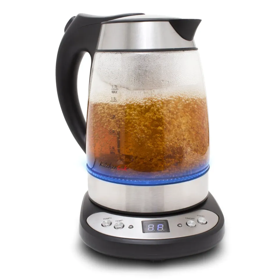 KITCHENCOOK Tea Time bouilloire programmable 1,7L 50-95°C