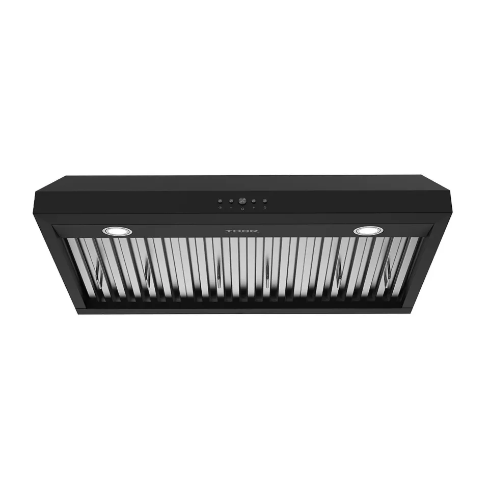 Thor 36 pouces hotte sous meuble 480 CFM noire