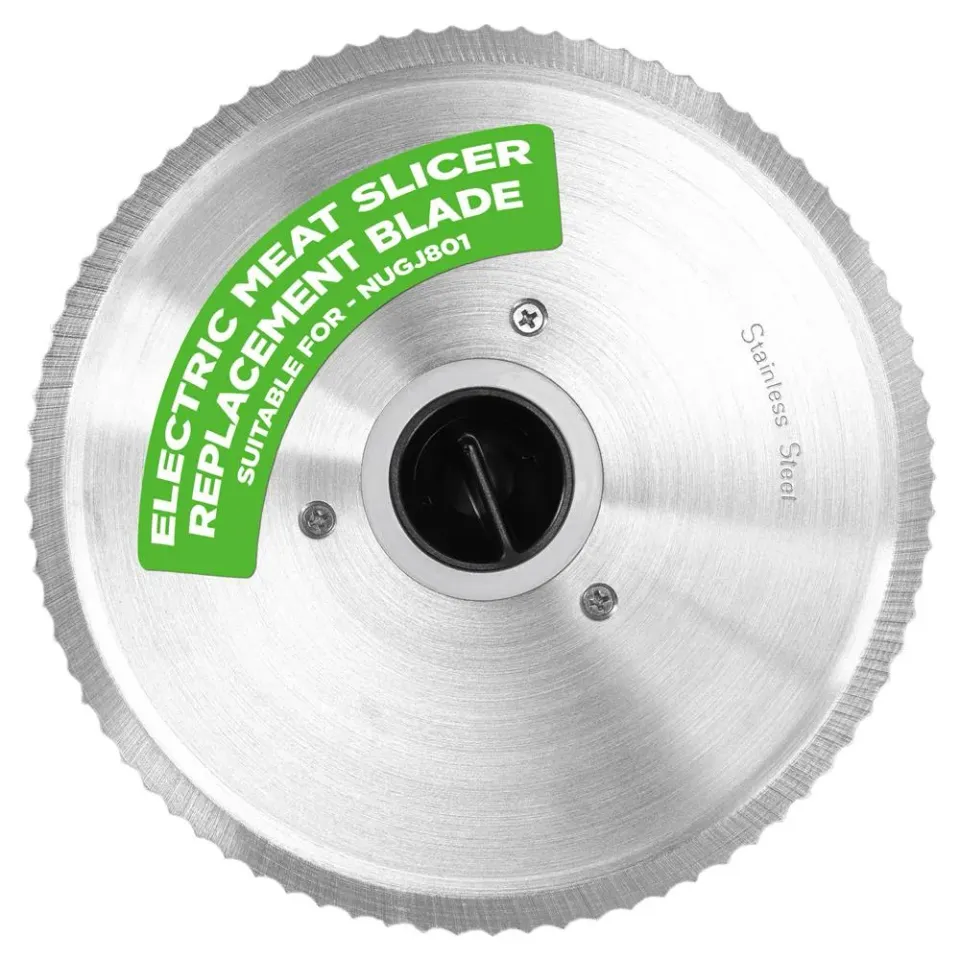 Nutrichef Lame Hachoir Électrique Inox Dentelée