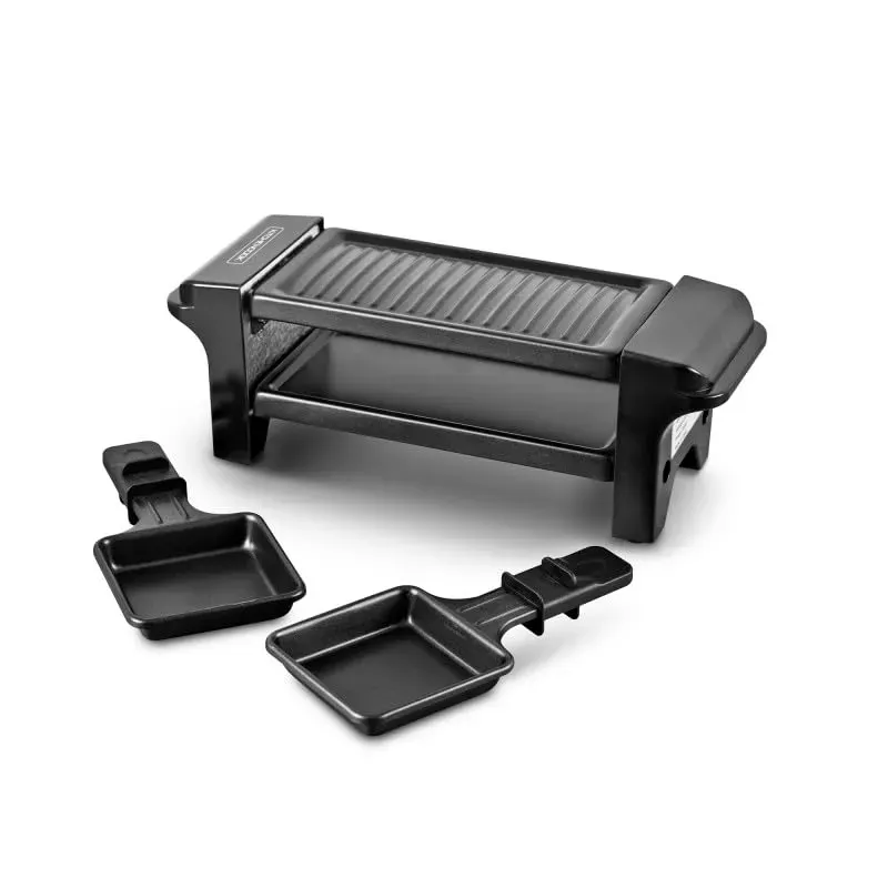 Kitchencook Rc Rigi Black appareil à raclette 2 personnes 350 W
