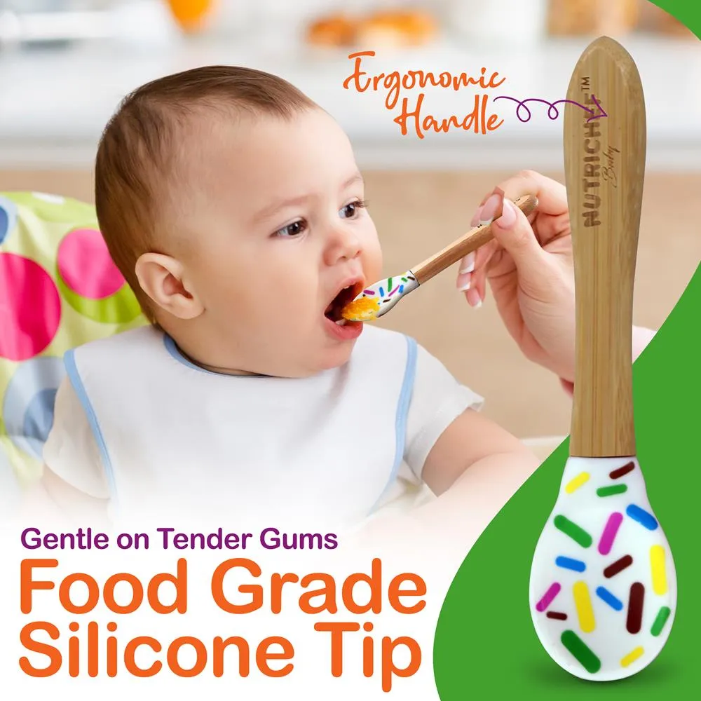 Nutrichef set vaisselle bébé bambou ventouse