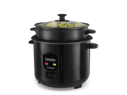KitchenCook Japan X cuiseur riz 1,8L vapeur noir