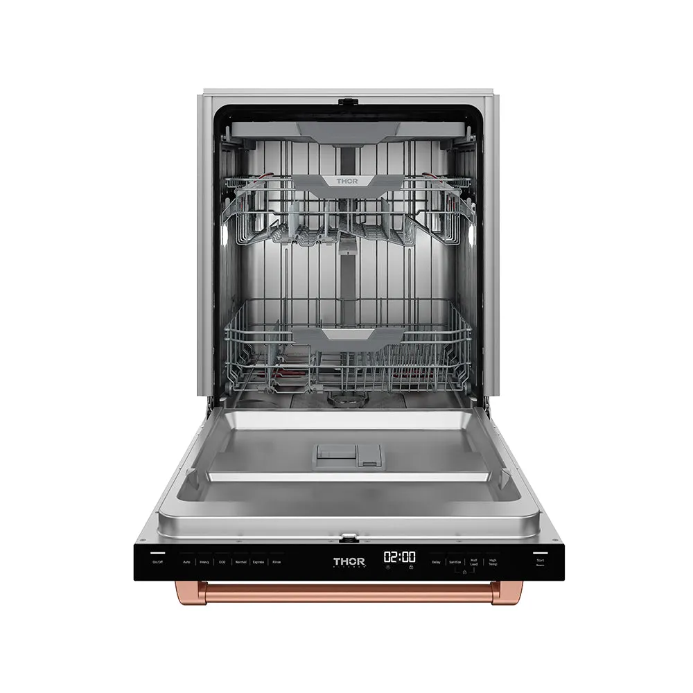 Thor Gordon Ramsay DW24X8BA lave-vaisselle 24 pouces blanc or rose