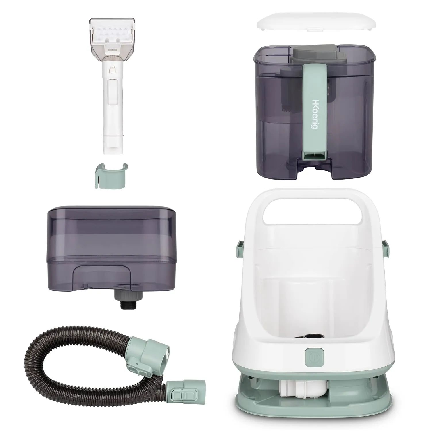 H.Koenig TWT77 shampouineuse nettoyeur tapis canapé 650W