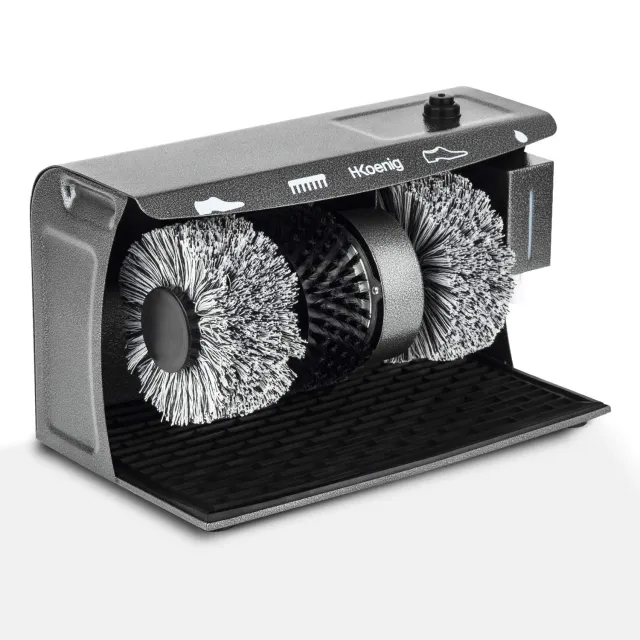 H.Koenig U600 cireuse chaussures électrique 120W 3 brosses
