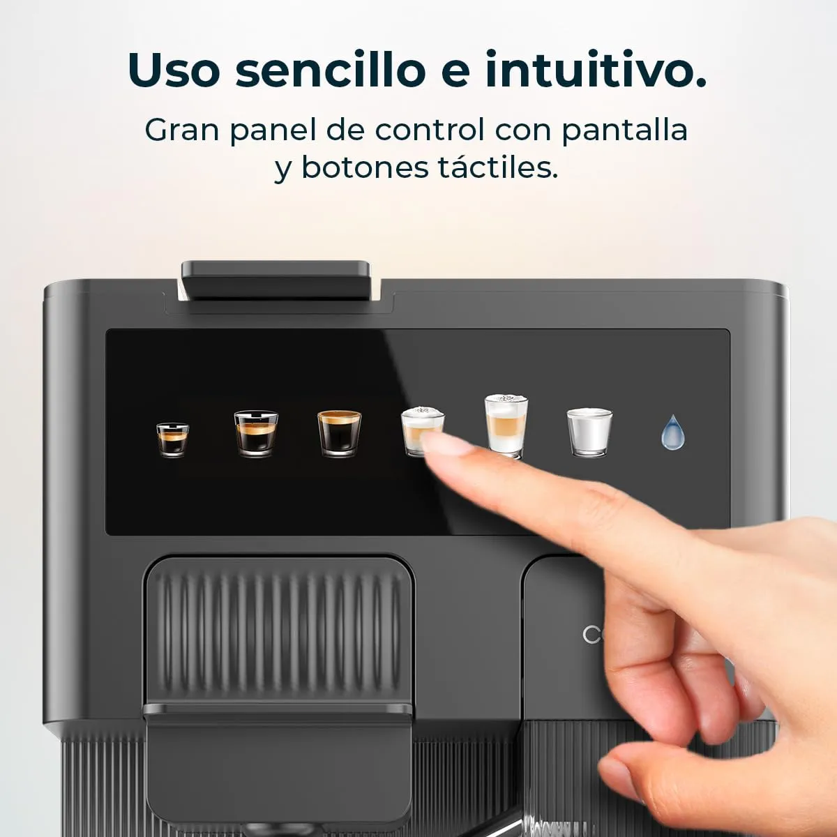 Cecotec FreeStyle Latte machine à café capsules noire 1,6 L