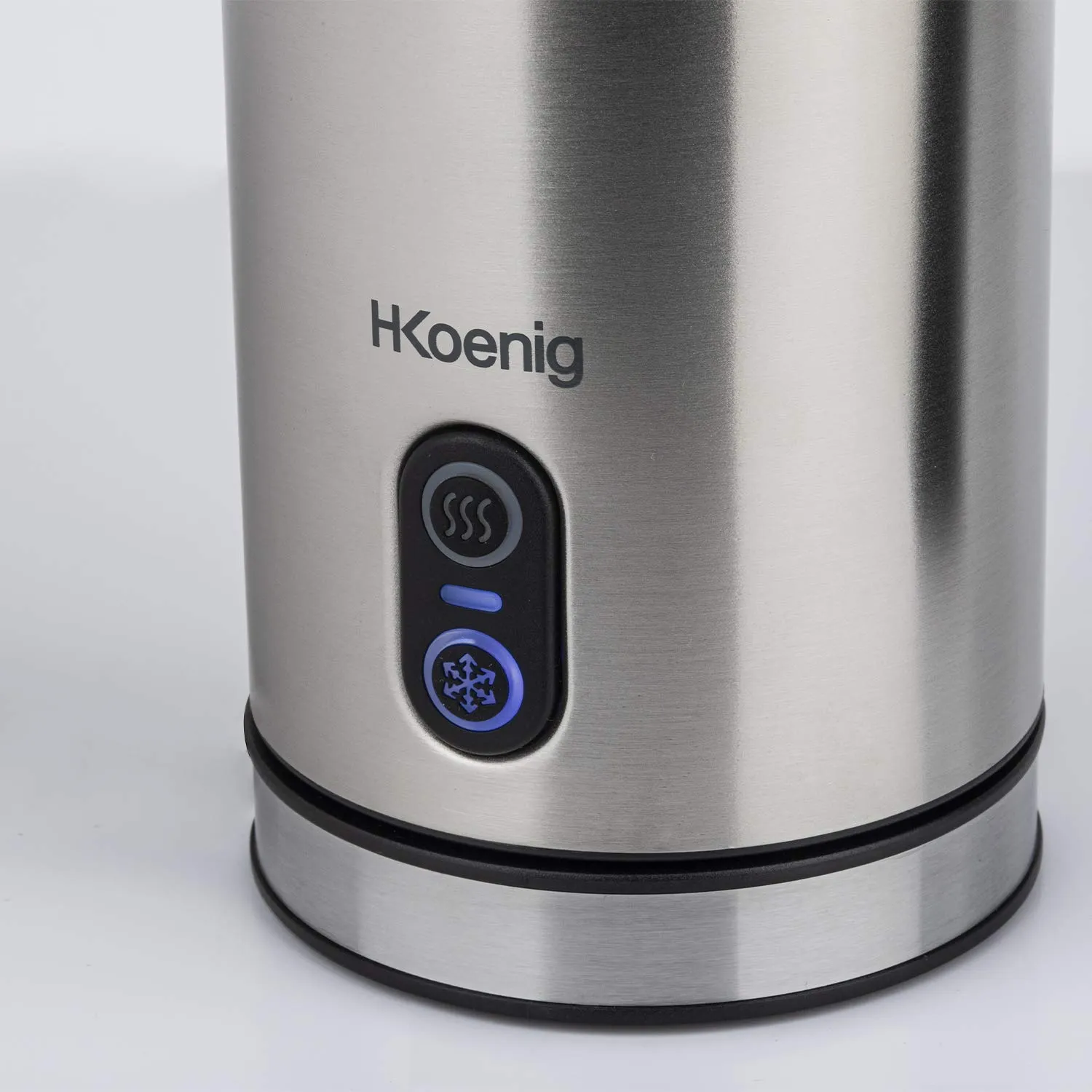 H.Koenig MLK8 mousseur à lait 0,24L inox chaud froid