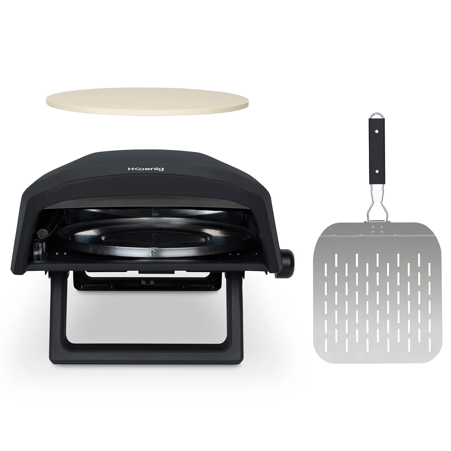 H.Koenig GINO640 four à pizza gaz 32 cm 500°C