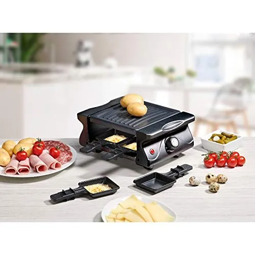 KITCHENCOOK RC Pilatus Raclette Grill 4 Personnes 650 W