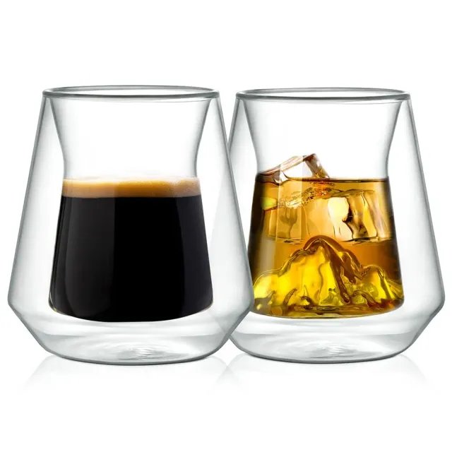 Nutrichef verres double paroi 240 ml lot 2