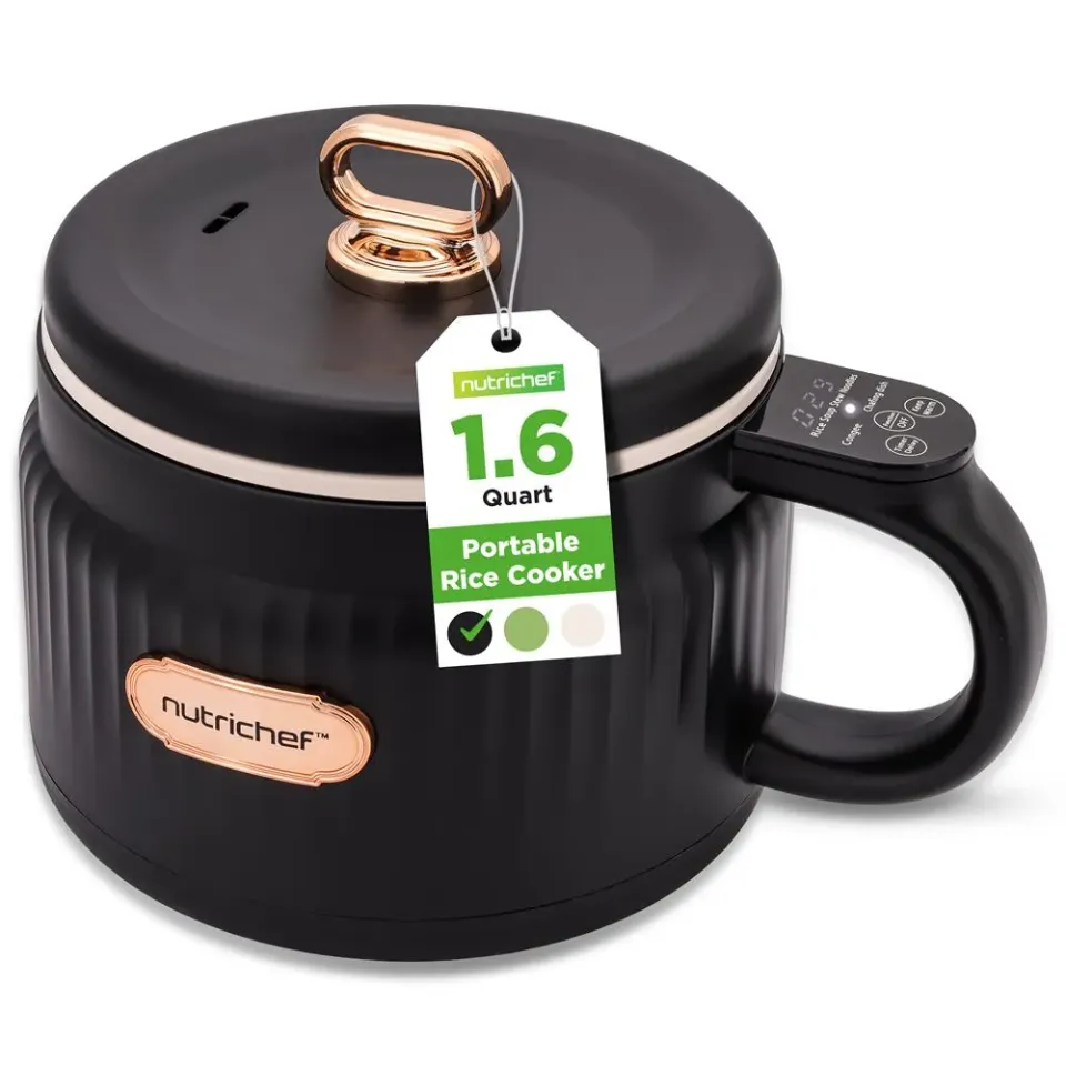 Nutrichef cuiseur à riz électrique céramique 1,6 L 6 modes