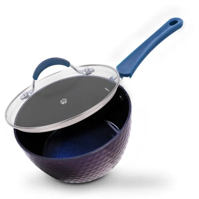 Nutrichef casserole antiadhésive 1,7 QT avec couvercle induction
