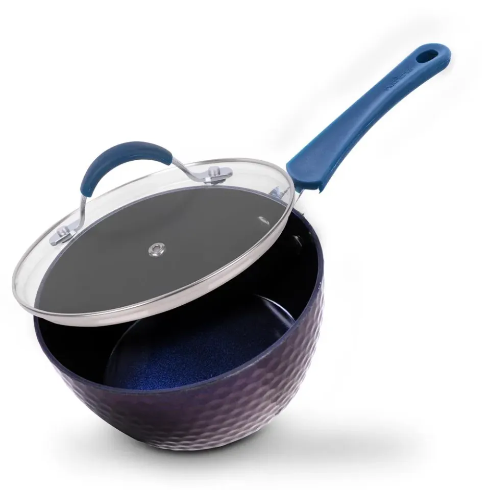 Nutrichef casserole antiadhésive 1,7 QT avec couvercle induction