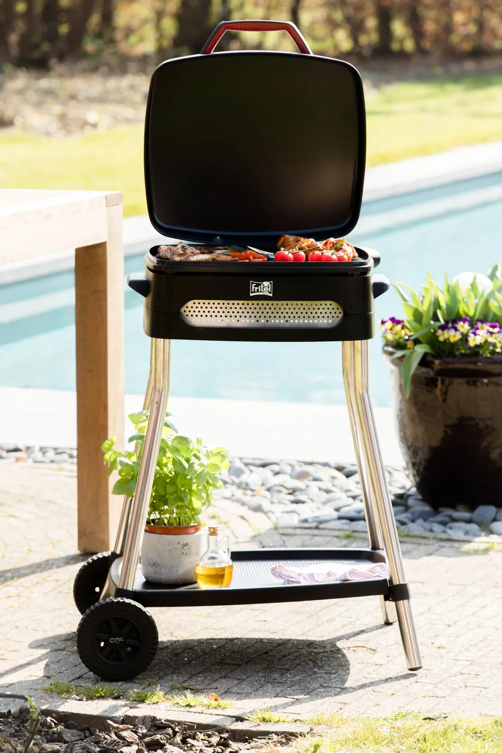 Fritel BBQ 3278 barbecue électrique 40x36 cm 2000 W