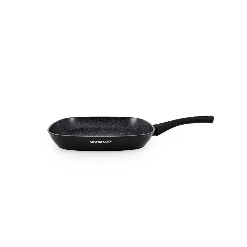 KITCHENCOOK Bohème grill alu forgé 28 cm antiadhésif