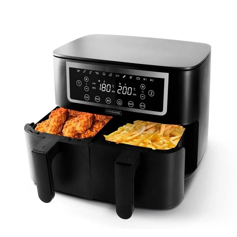Kitchencook Airmed 8 friteuse sans huile 8L double panier