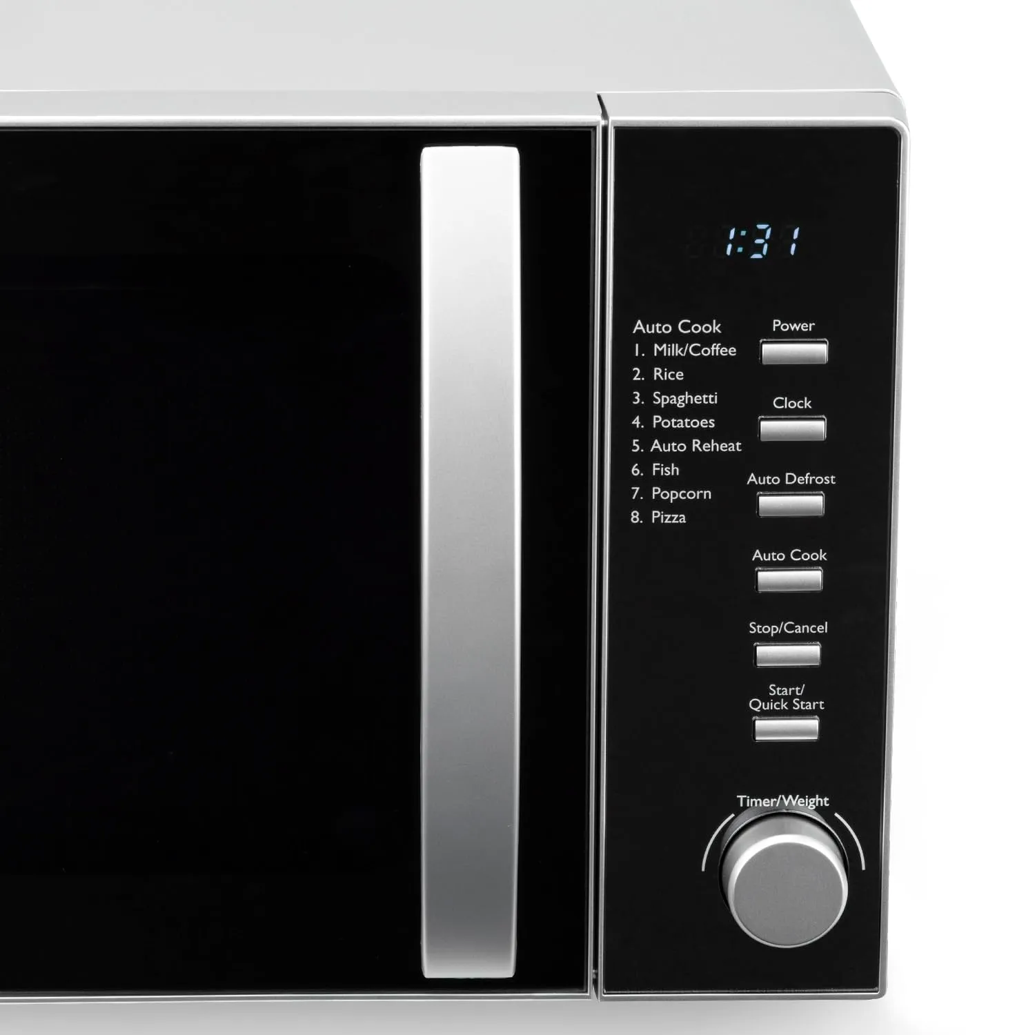 H.Koenig VIO2 micro-ondes compact 20L 700W noir miroir