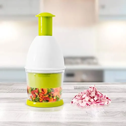 Kitchencook Minimix ML2 hachoir manuel herbes et oignons