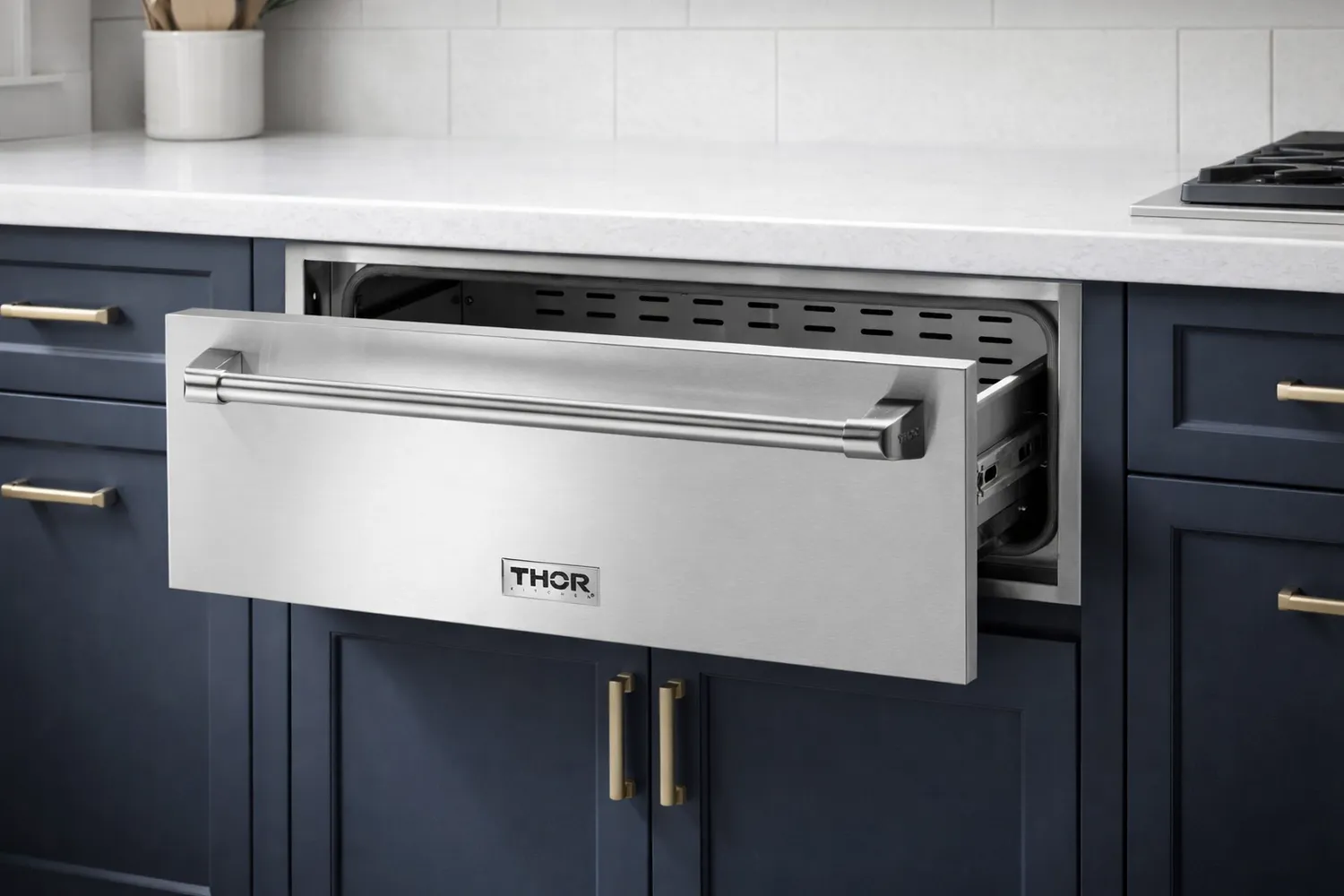 Thor 30 pouces tiroir chauffant encastrable maintien au chaud