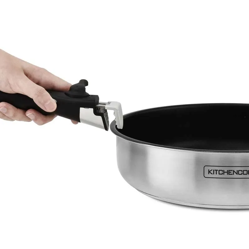 KITCHENCOOK Flex10 IX batterie inox 10 pièces induction