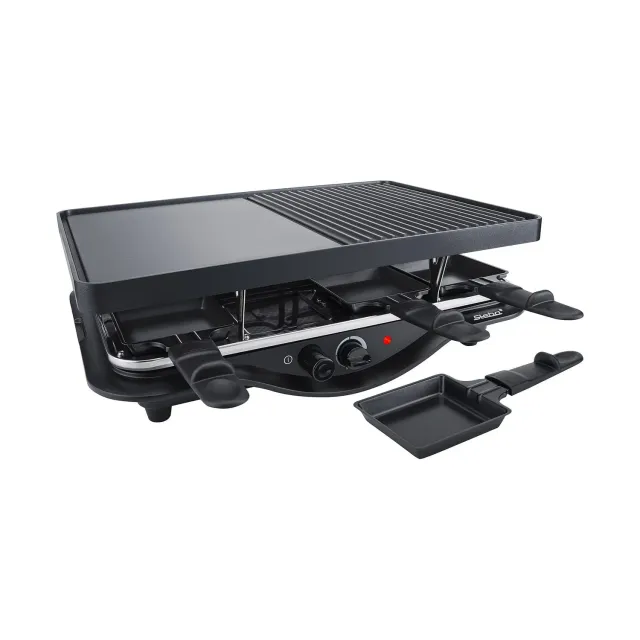 Steba RC 28 appareil raclette grill 8 poêlons fonte