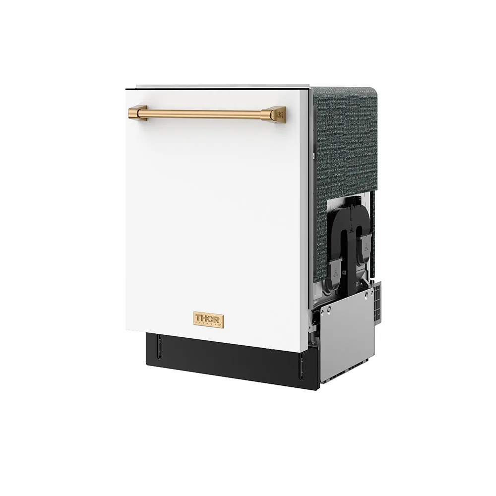 Thor Gordon Ramsay DW24X8BA lave-vaisselle 24 pouces blanc bronze