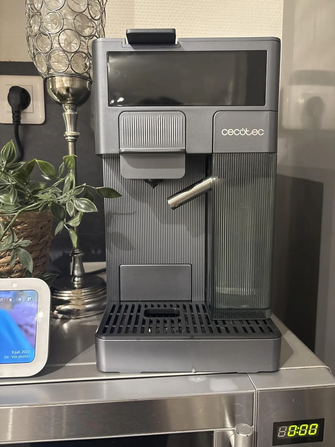 Cecotec FreeStyle Latte machine à café capsules noire 1,6 L