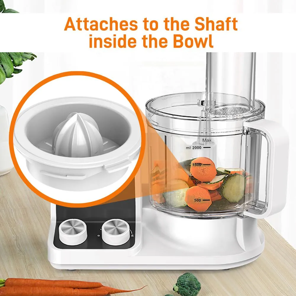 Nutrichef NCFP8 presse-agrumes robot 19 cm ABS