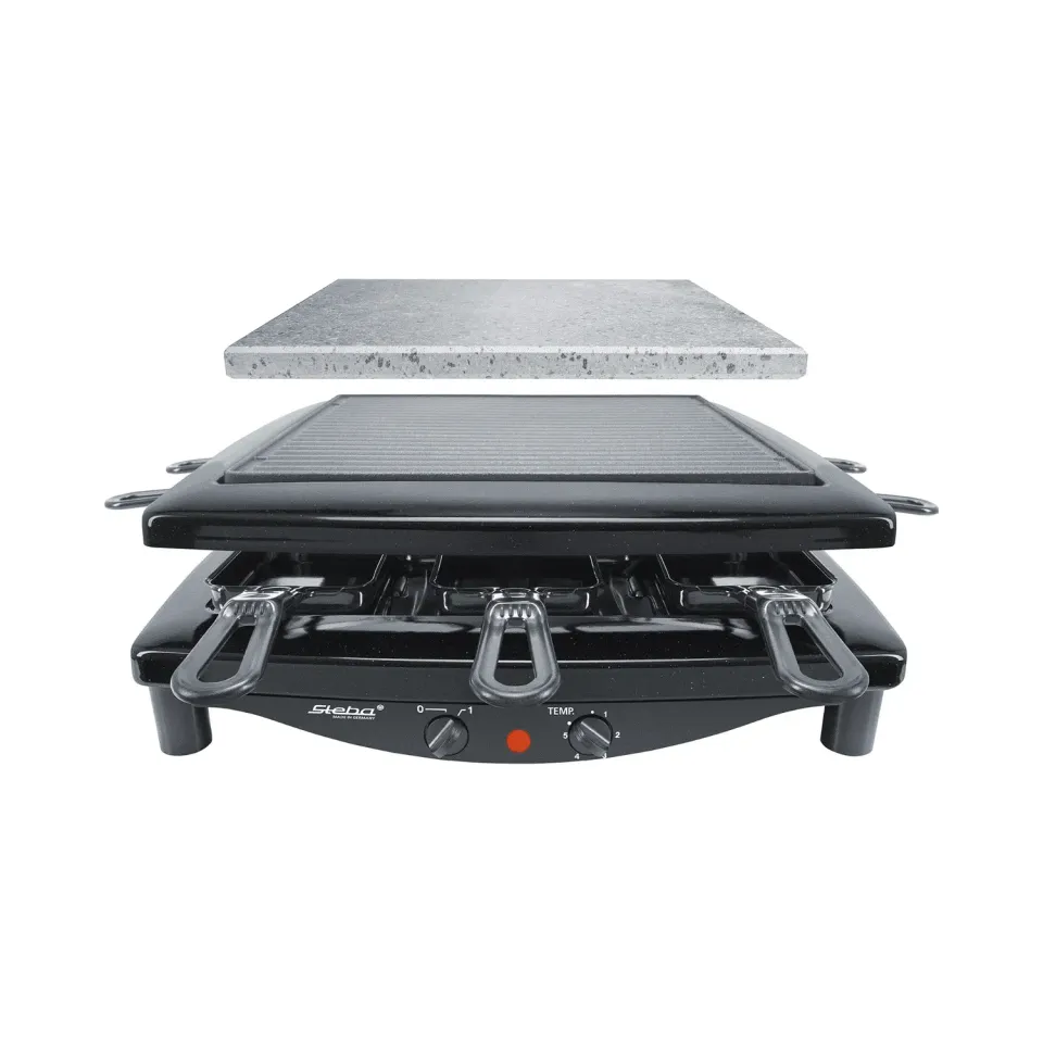 Steba RC 3 Plus appareil à raclette 8 personnes