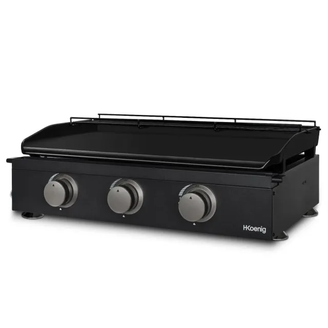 H.Koenig PLX1032 plancha gaz 3 brûleurs 350°C