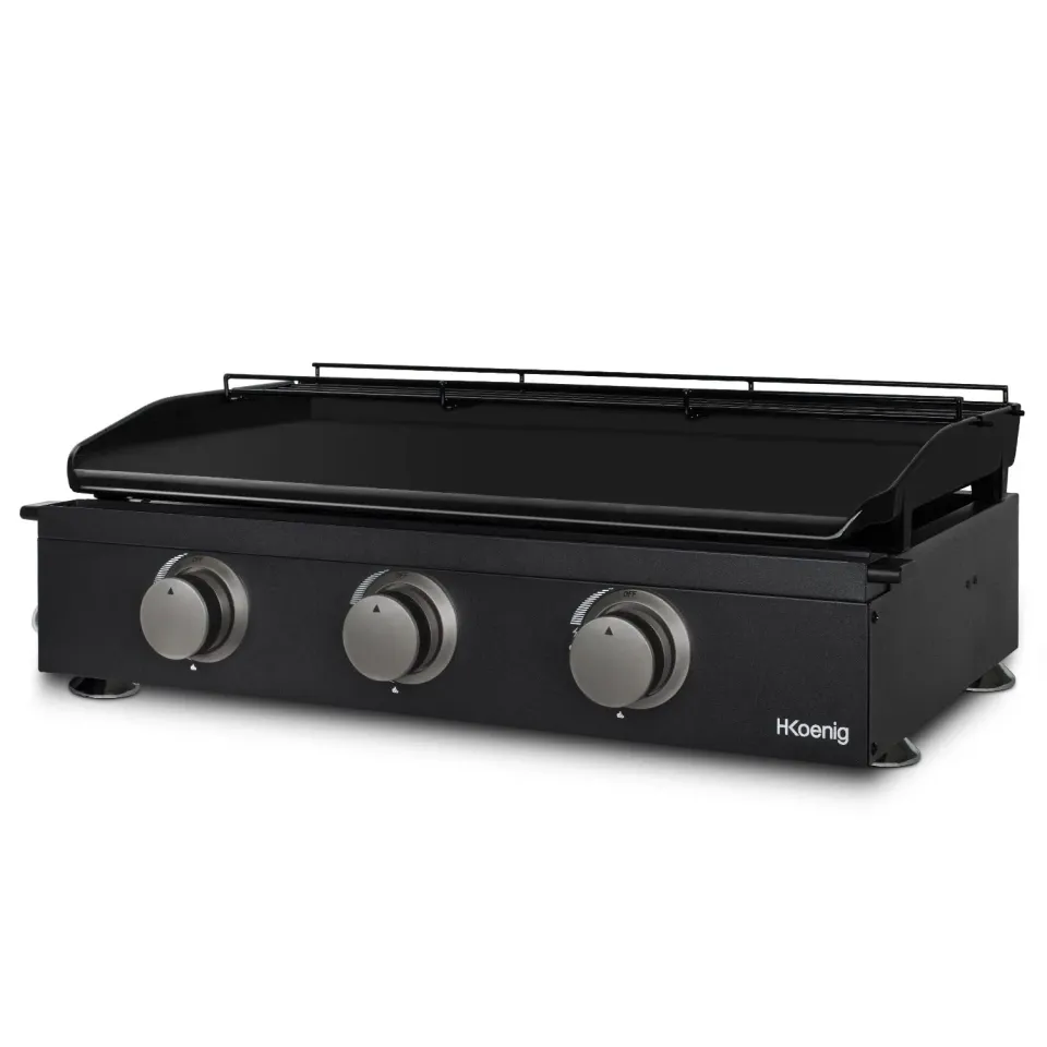 H.Koenig PLX1032 plancha gaz 3 brûleurs 350°C