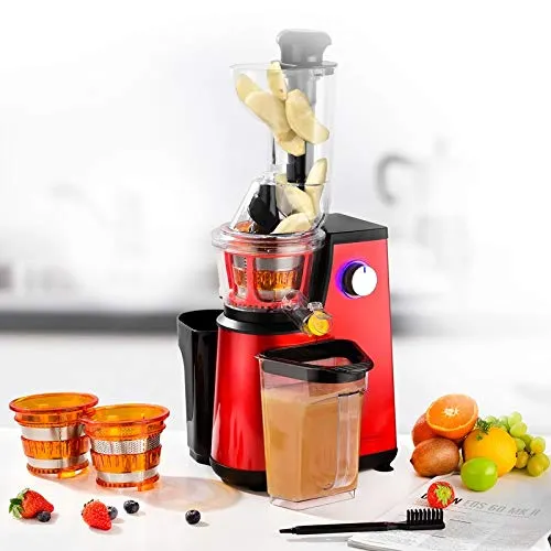 KitchenCook Ultimate Red Extracteur de jus 400W 3 tamis