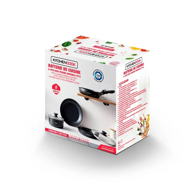 KITCHENCOOK Flex Generation 8 batterie 8 pièces induction