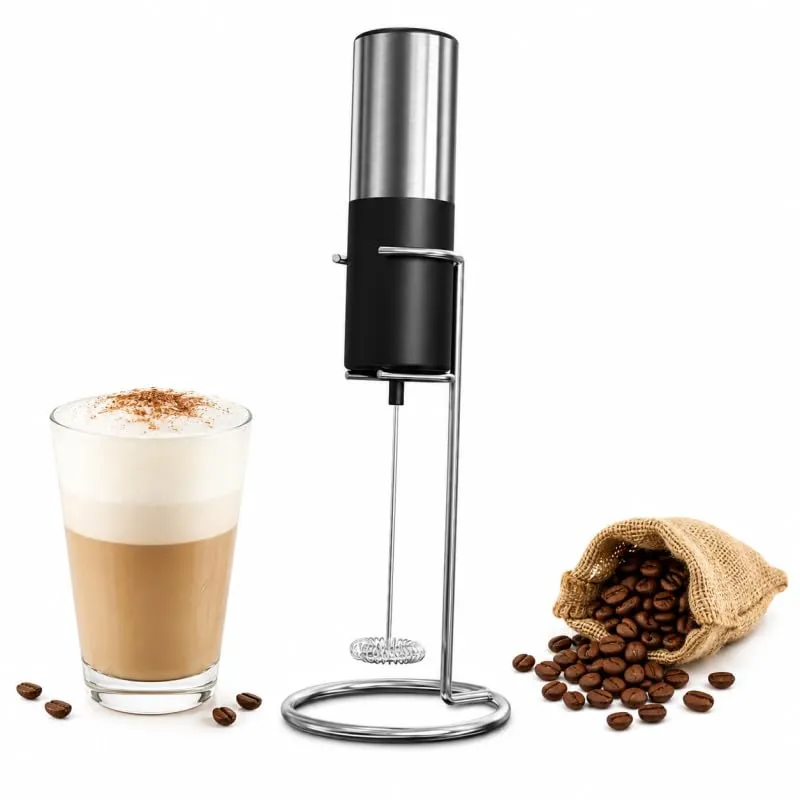 Kitchencook Kfoam mousseur à lait électrique avec support