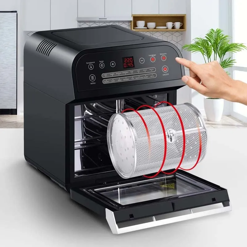 Kitchencook Air Bay Four Air Fryer Noir 12 L 1600 W