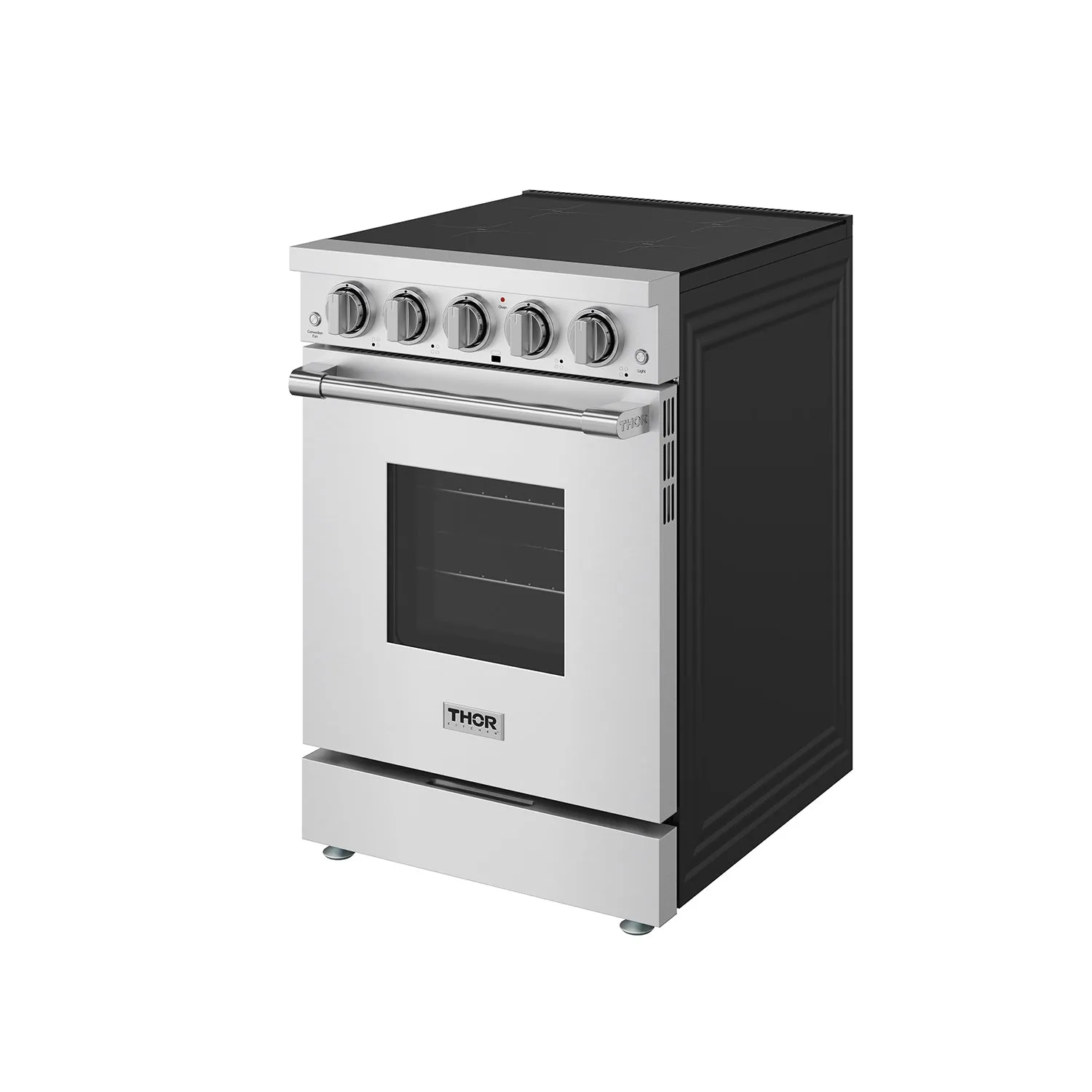 Thor S Series Professional 24 pouces cuisinière inox 4 foyers