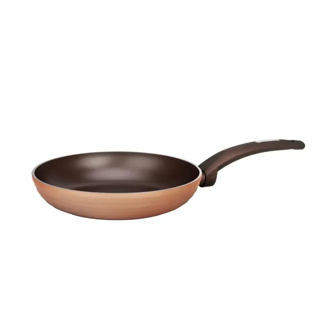 Nutrichef poêle à frire 24 cm antiadhésive induction marron